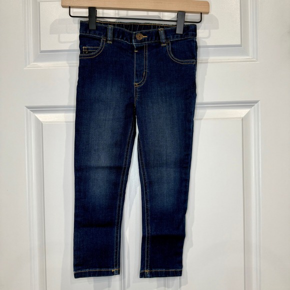 Garanimals Other - Garanimals Girls‎ Dark Wash Denim Jeans Size 5T Elastic Waist Casual Kids